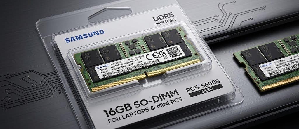 Samsung DDR5-4800 (2 x 16GB) Samsung DDR5-4800 (2 x 16GB)